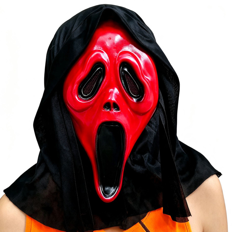 Scream series-11 red face horror scream