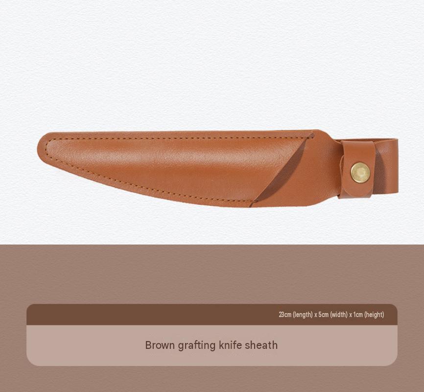Brown grafting knife set