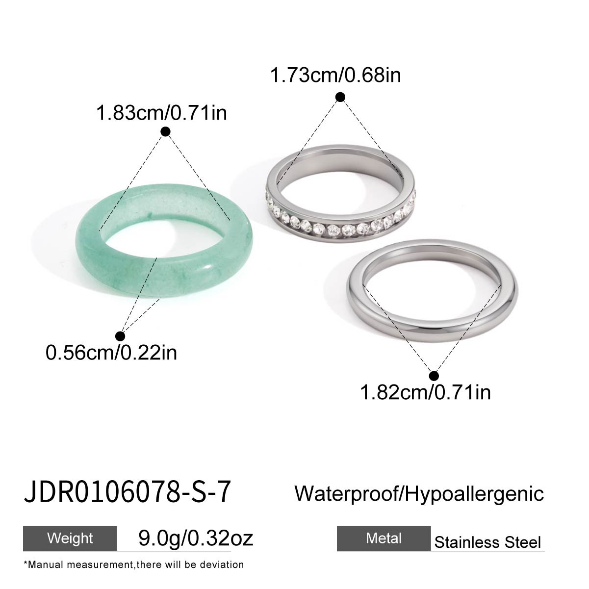1:JDR0106078-S-7（Natural Green Aventurine Stone）