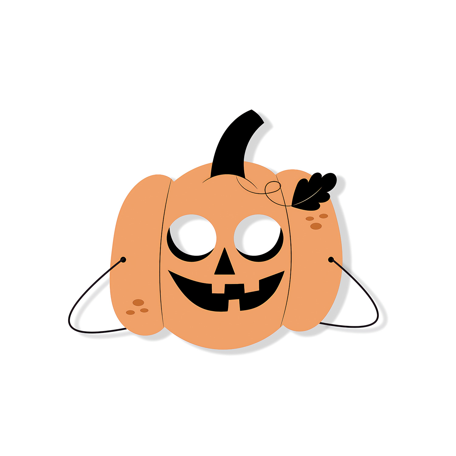 Halloween cardboard mask 13