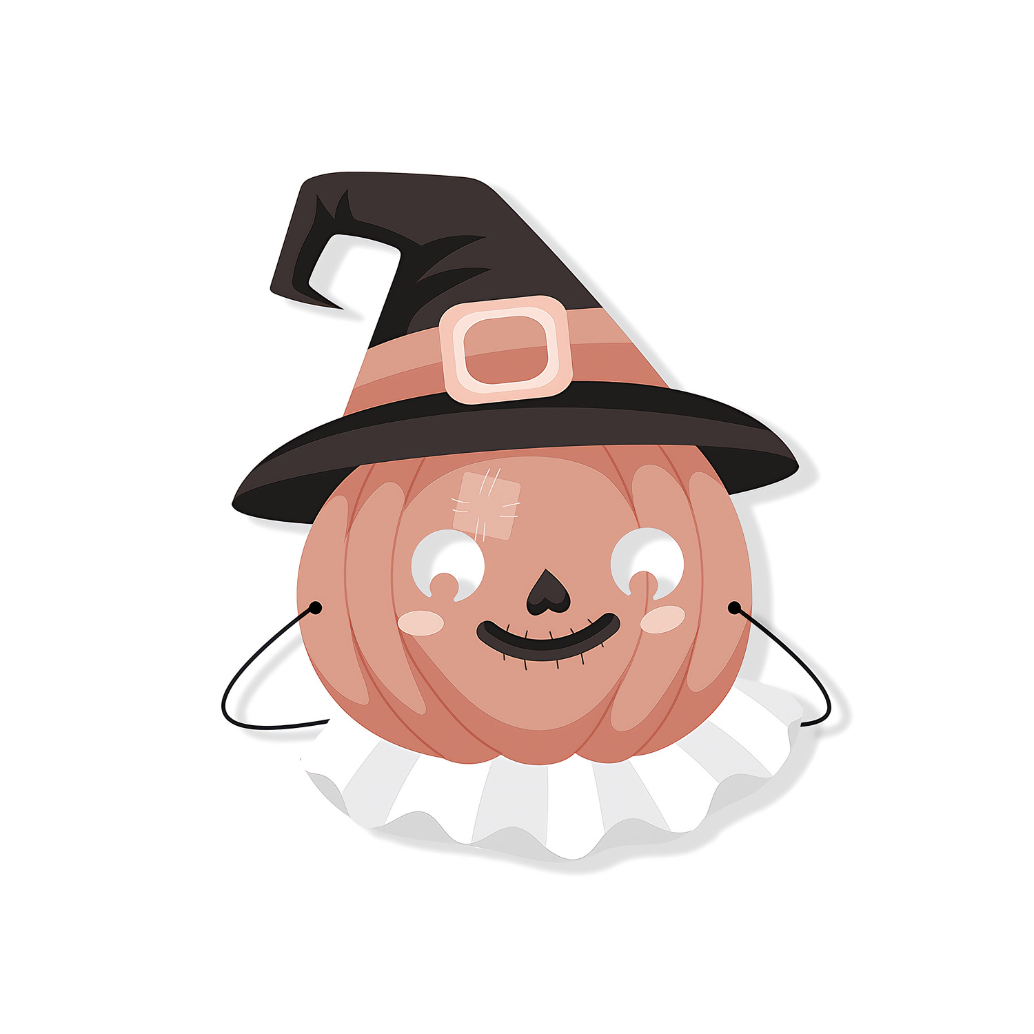 Halloween cardboard mask 14