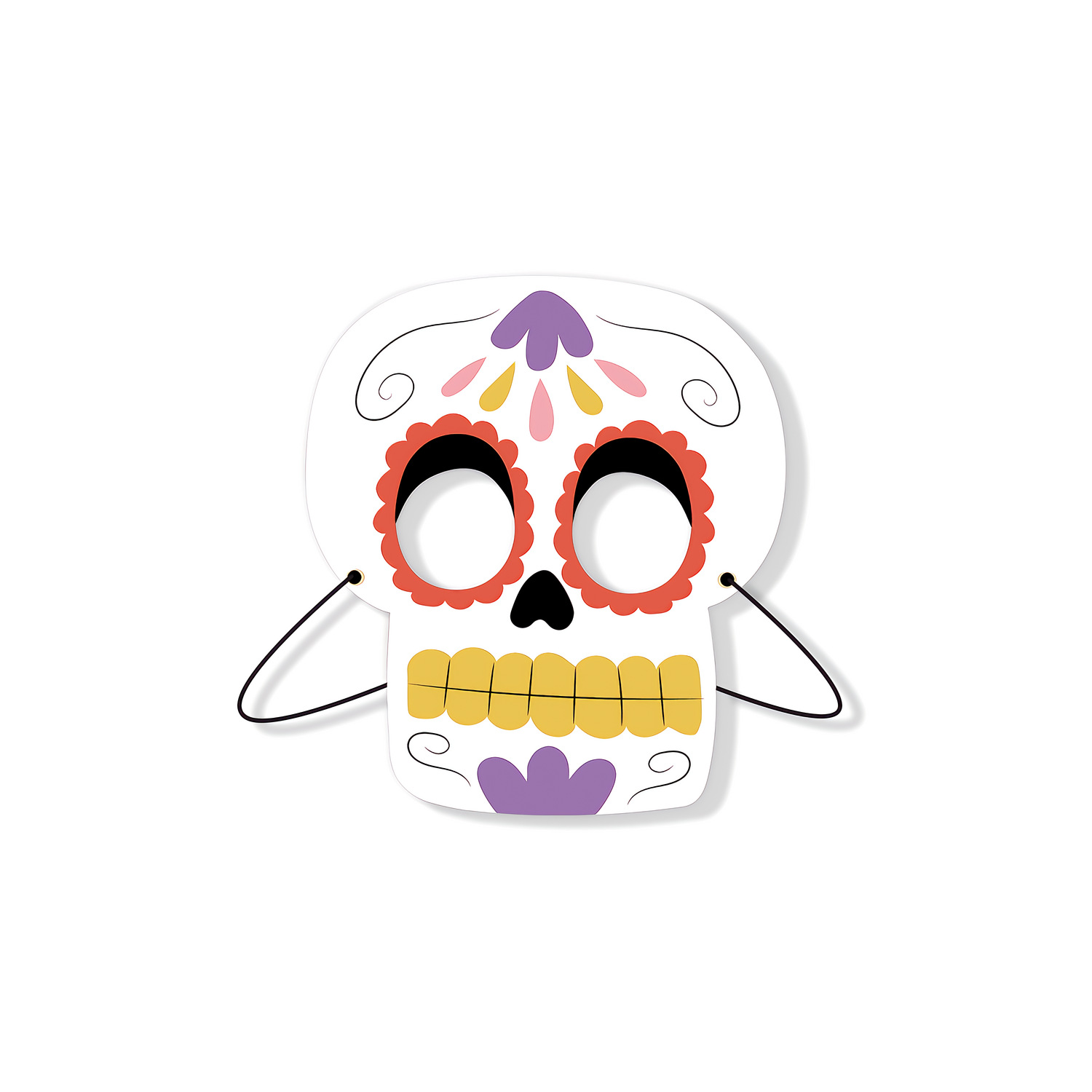 Halloween cardboard mask 16
