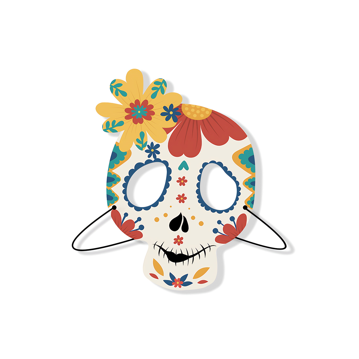 Halloween cardboard mask 20