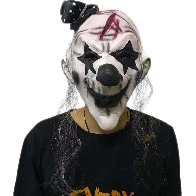 Black and white clown
