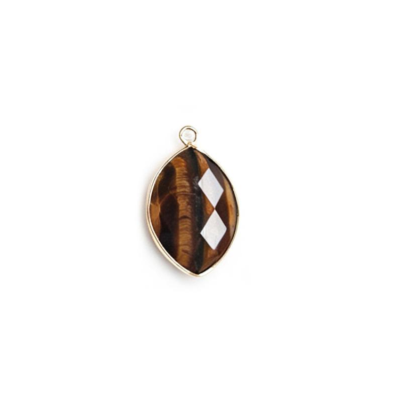 19*30mm tiger eye gold