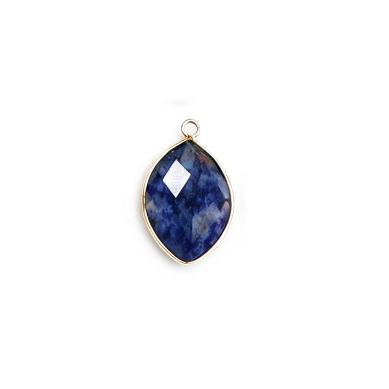 19*30mm blue sport stone gold