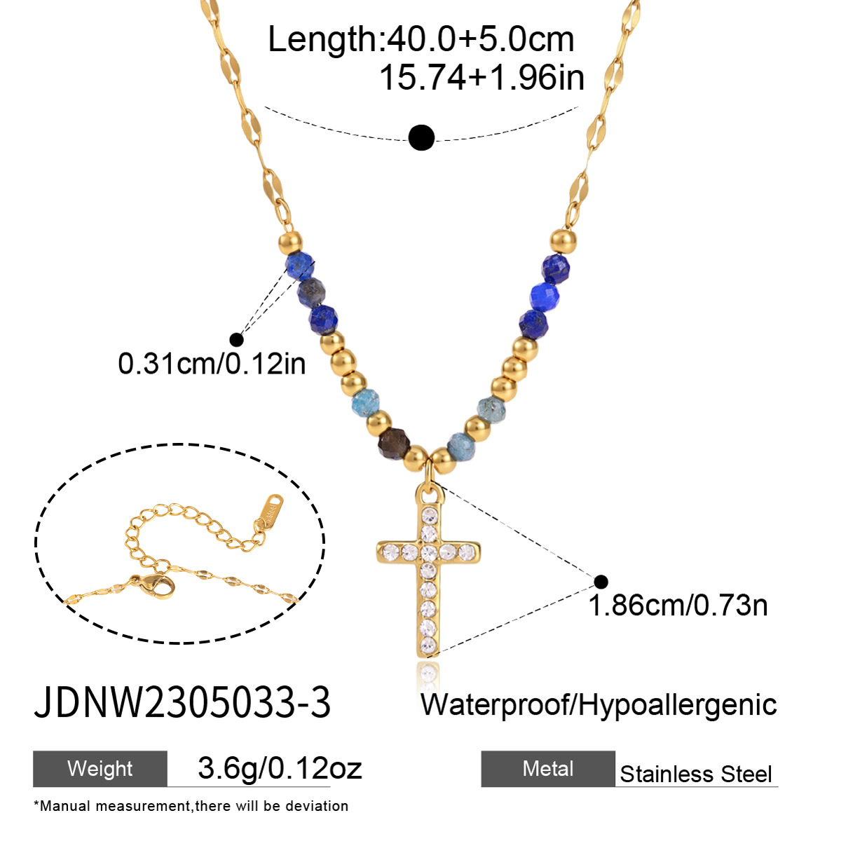 3:JDNW2305033-3（青金石+蓝磷辉石+黑曜石）