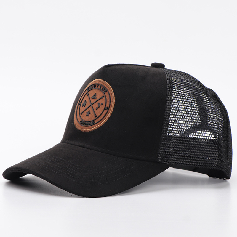 Suede patch-pure black