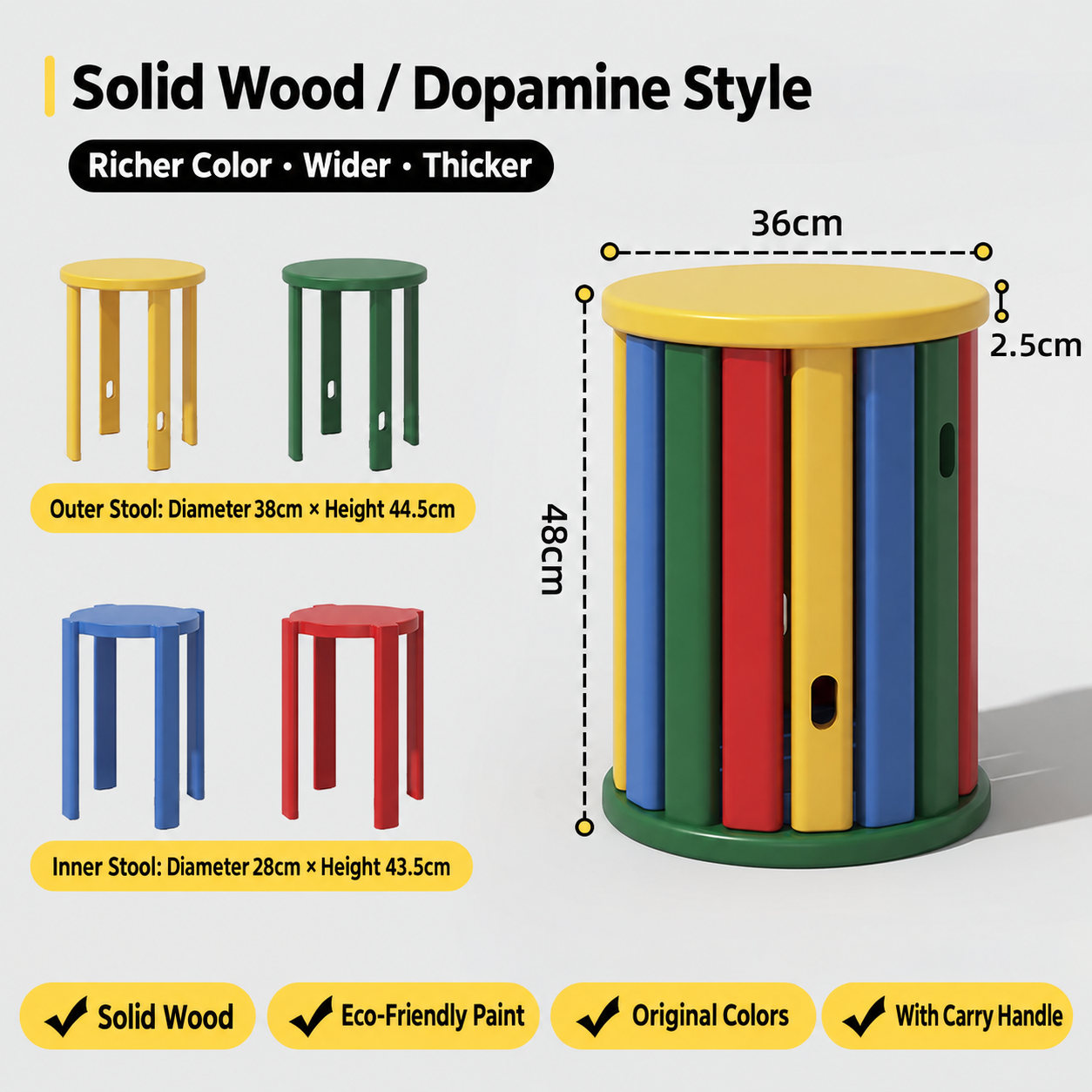 All solid wood, dark color/2.5cm super thick [national inspection certified wood, super load-bearing, delivered upstairs]