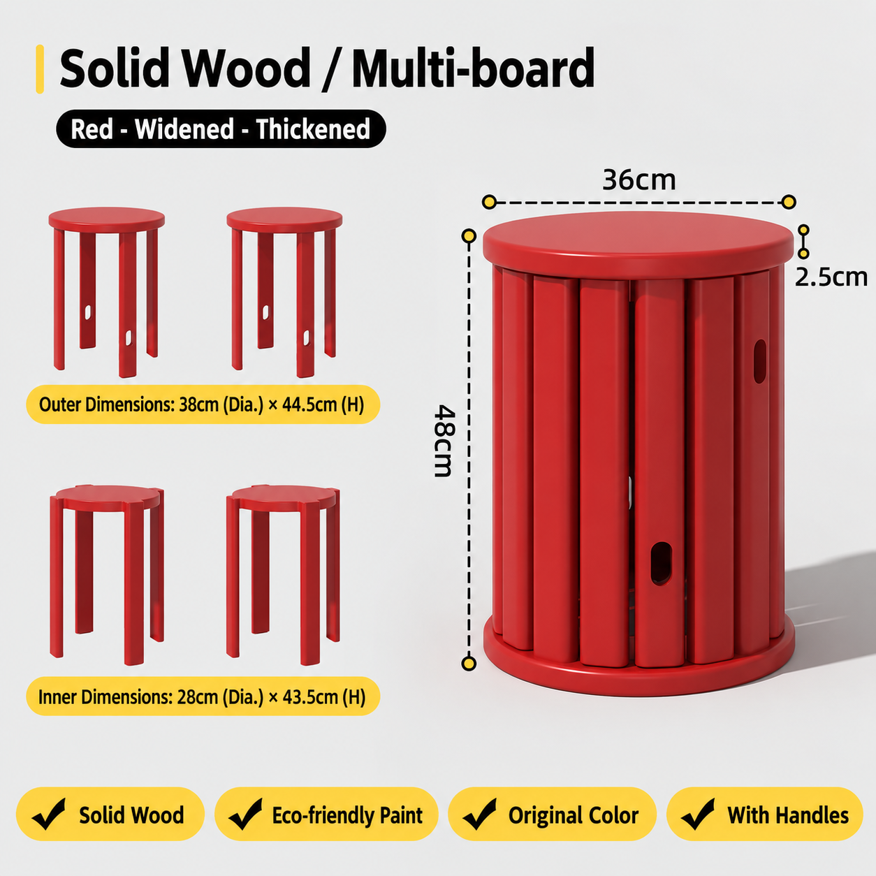 All solid wood red/2.5cm super thick [national inspection certified wood super load-bearing delivered upstairs]