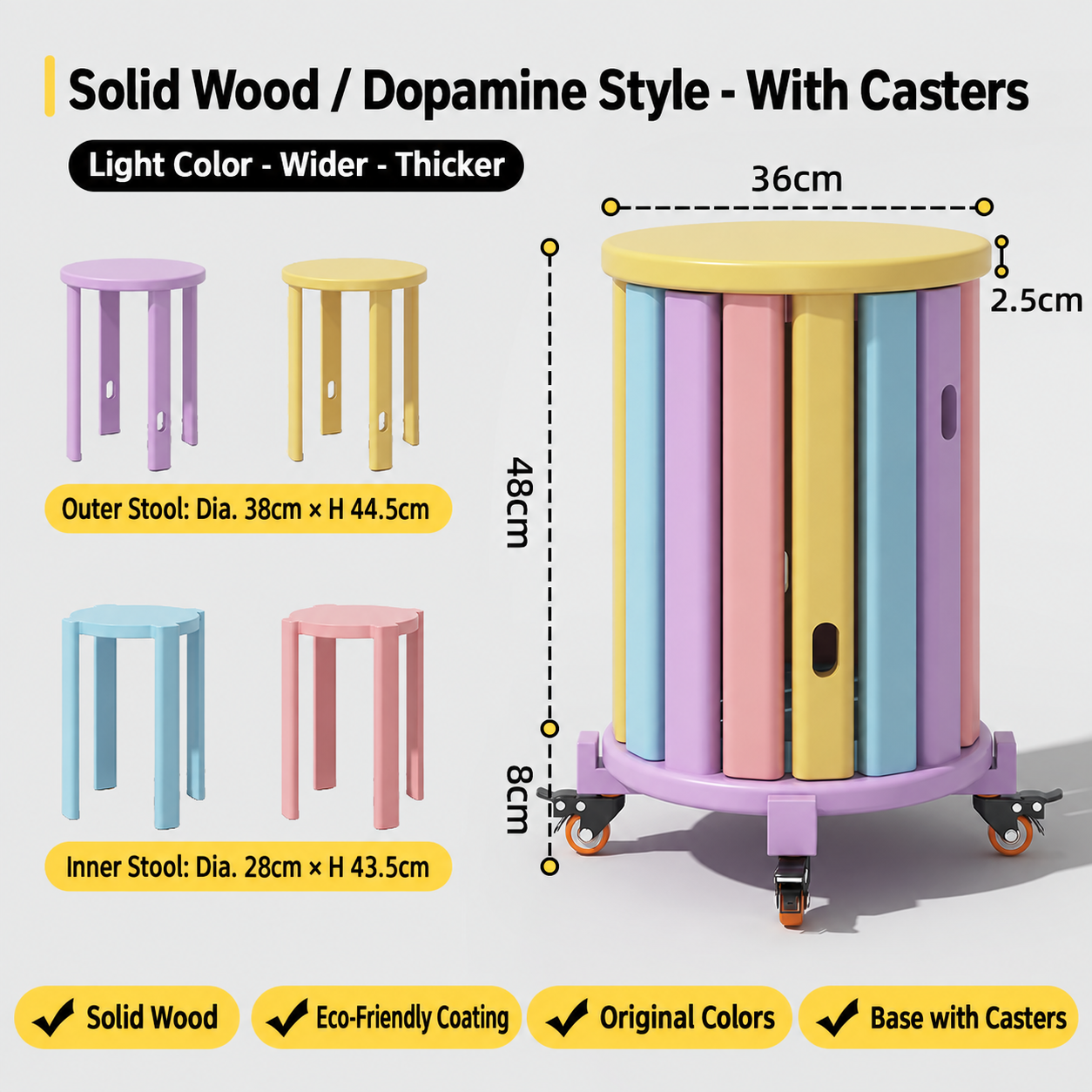 Pulley base light color/2.5cm super thick [national inspection certified wood super load-bearing delivered upstairs with floor mats]