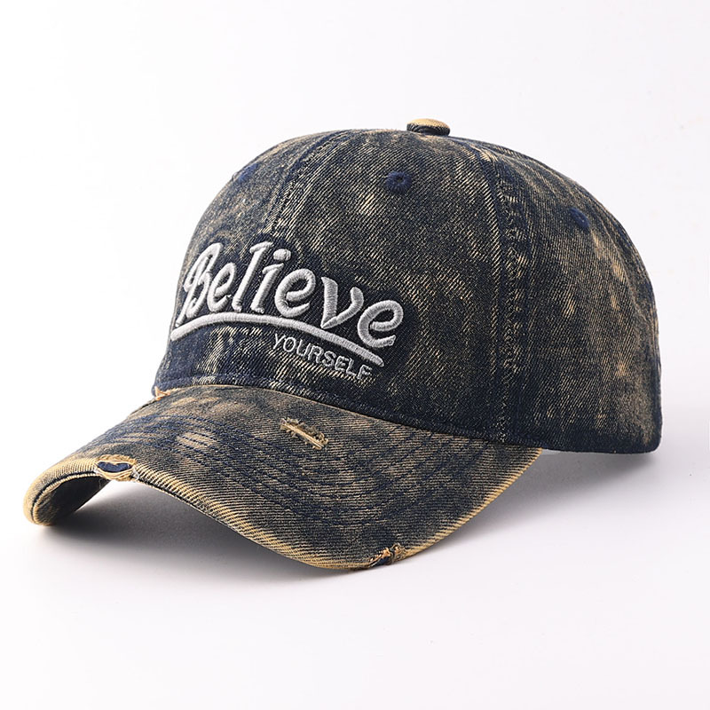 Washed denim believe-vintage blue