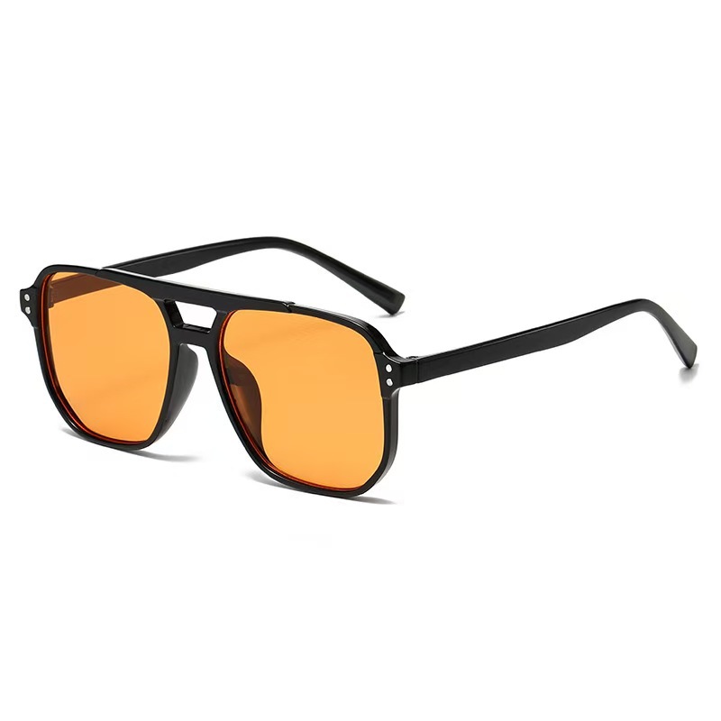 Black frame orange slice