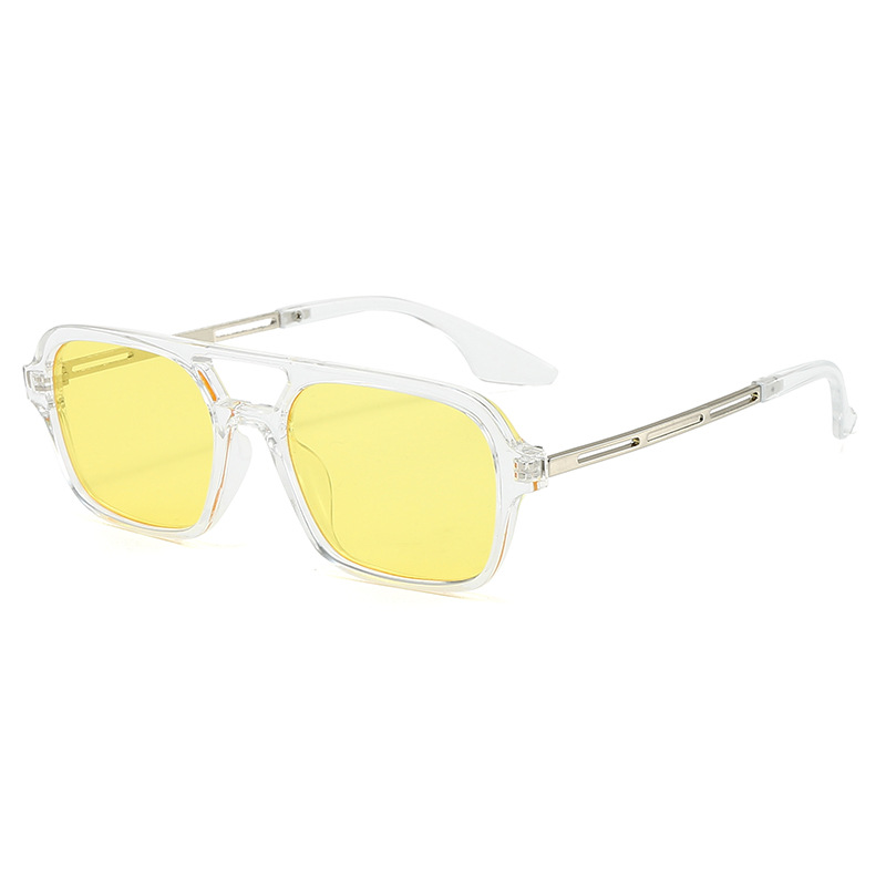 C14-transparent silver frame-yellow film