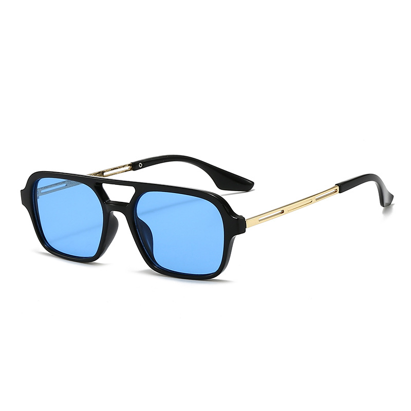 C24-bright black gold frame-[blue film]