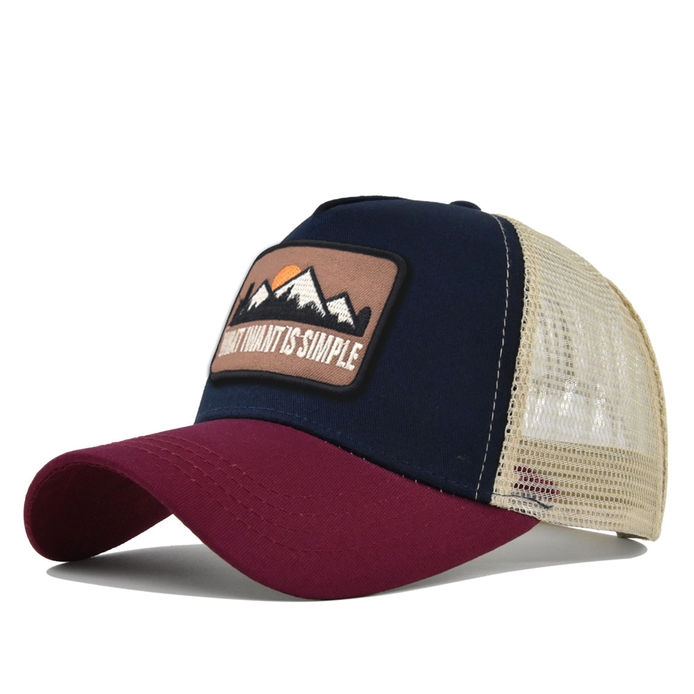 Cm667-7 wine red and navy blue