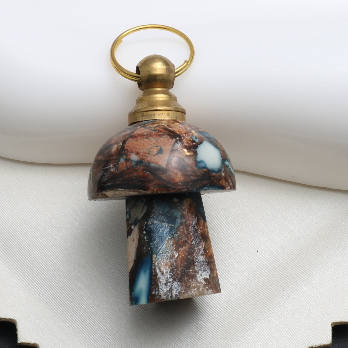 Brown dark blue 38*21*13mm
