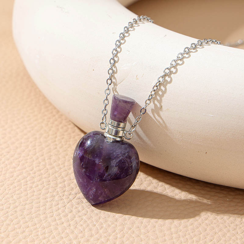 Love 25*35mm Amethyst perfume bottle