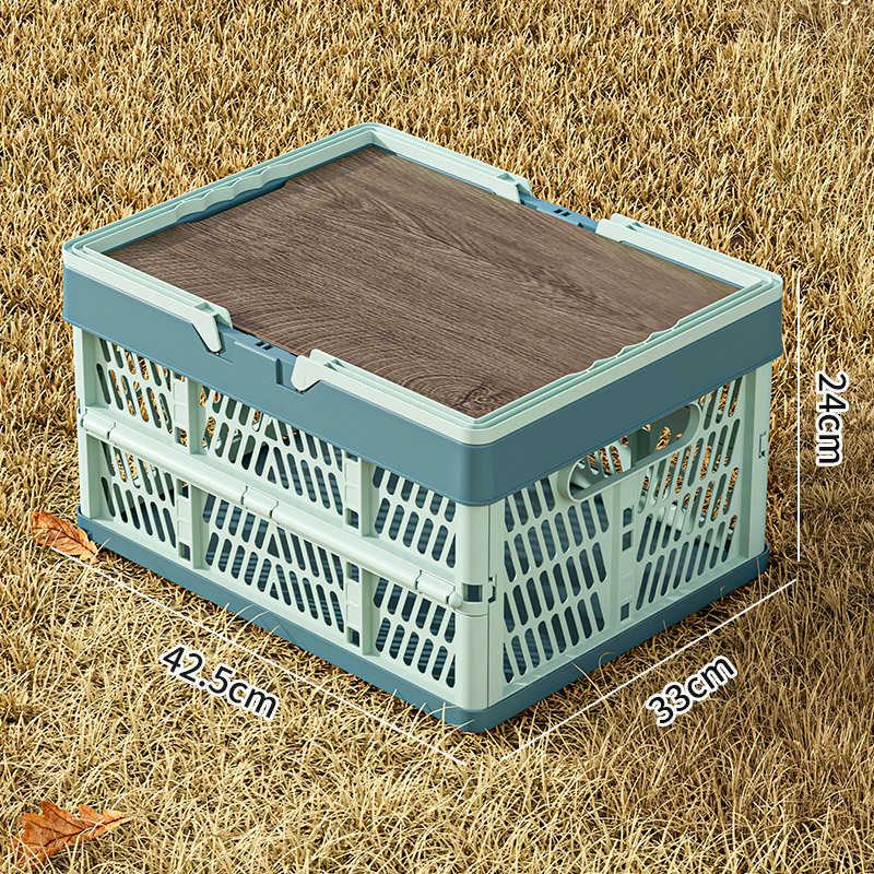 XL blue (with wooden cover)