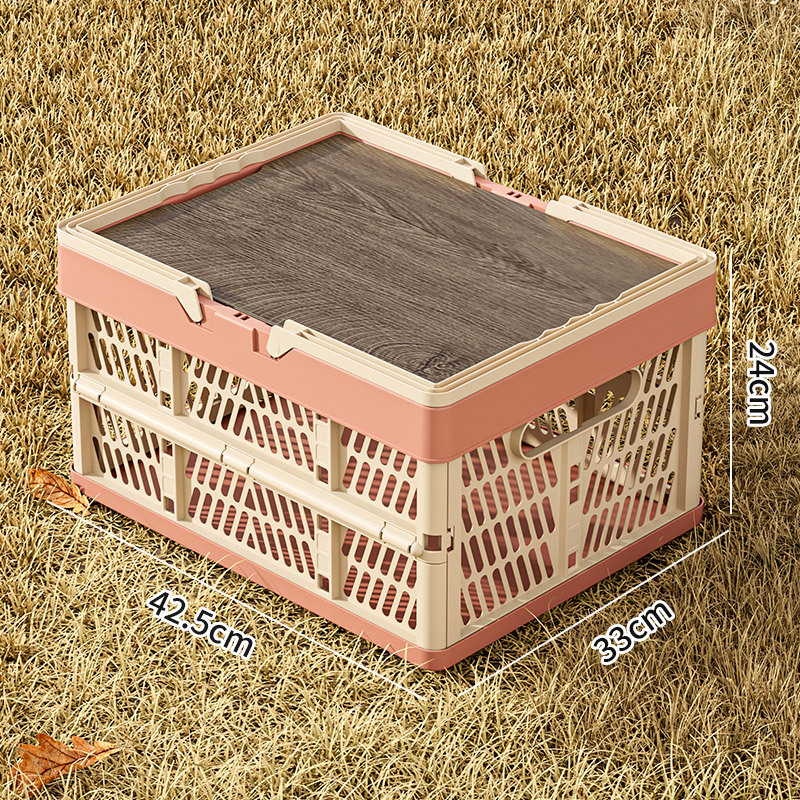 XL pink (with wooden cover)