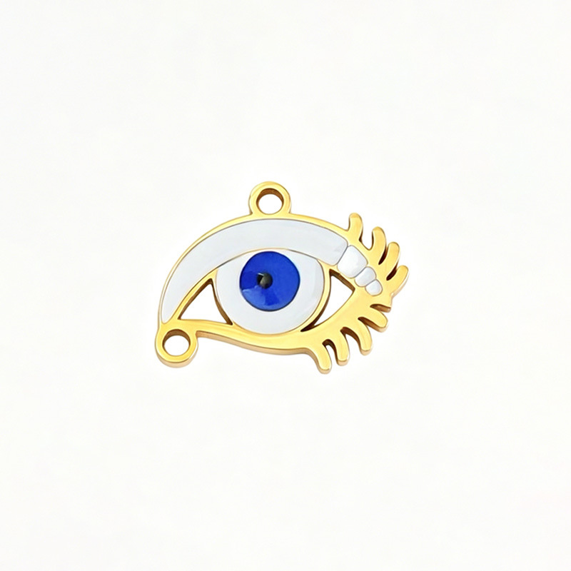 Double hole white devil's eye