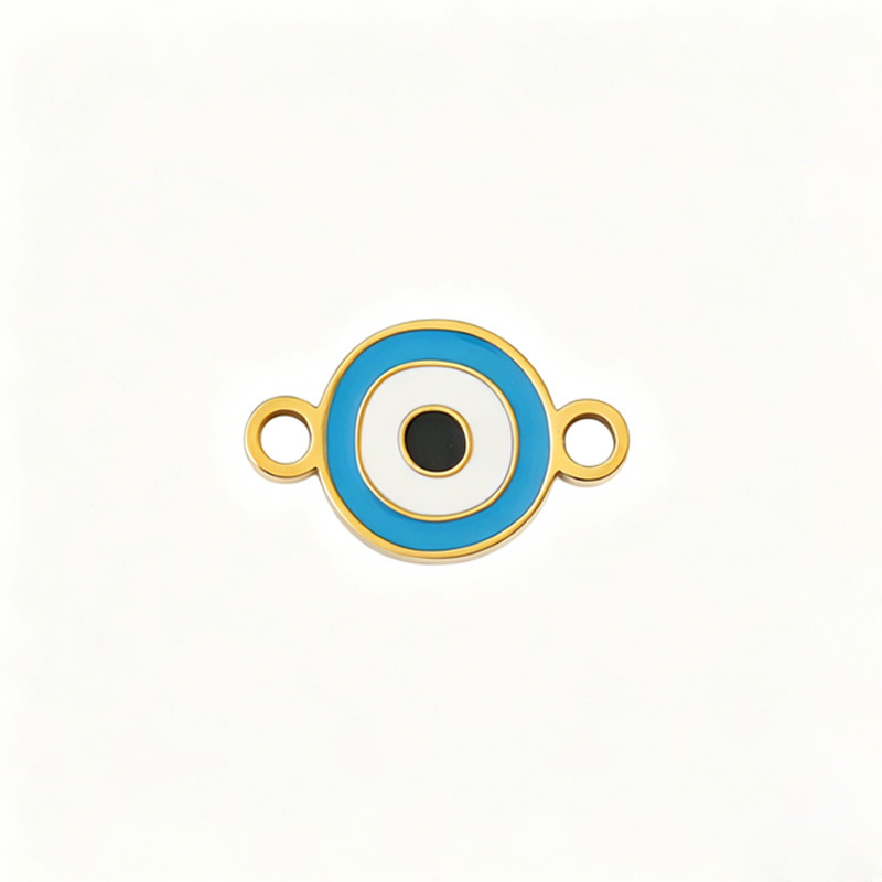 27:Double hole blue and white devil s eye