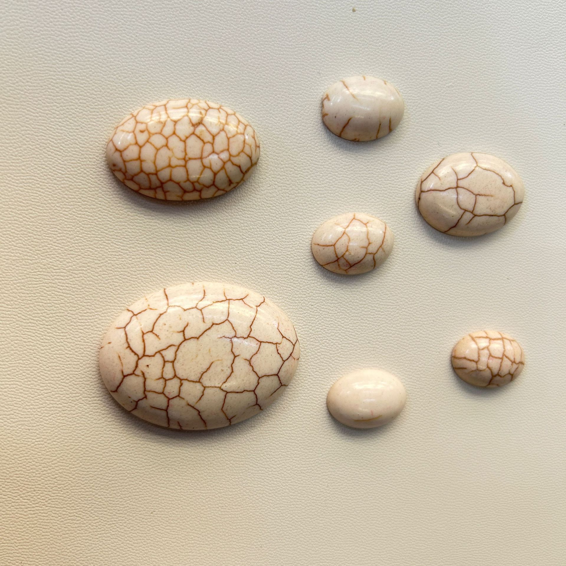 White 8x10mm