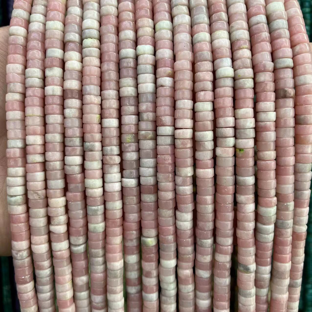 Pink opal 3x6mm