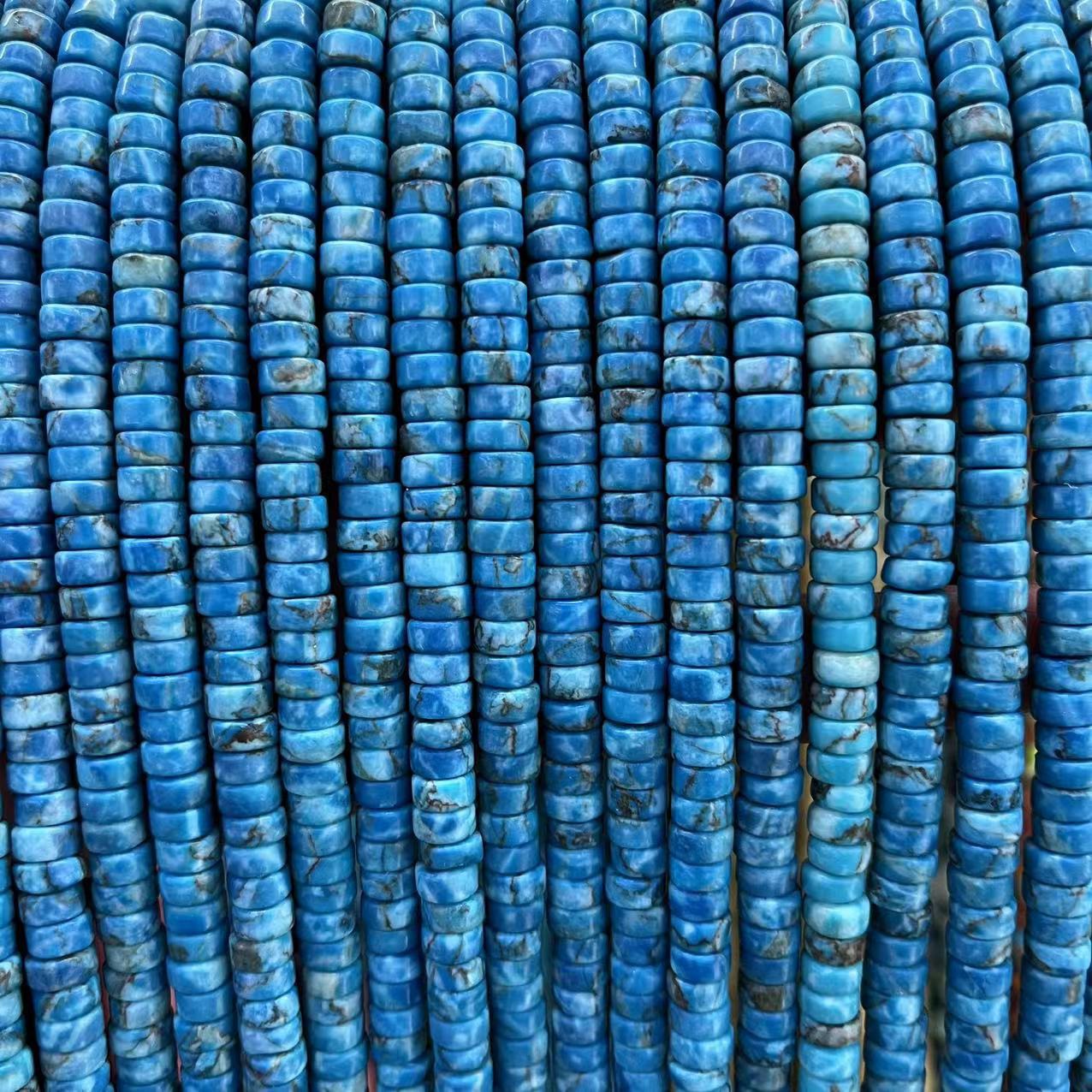Lake blue 3x6mm