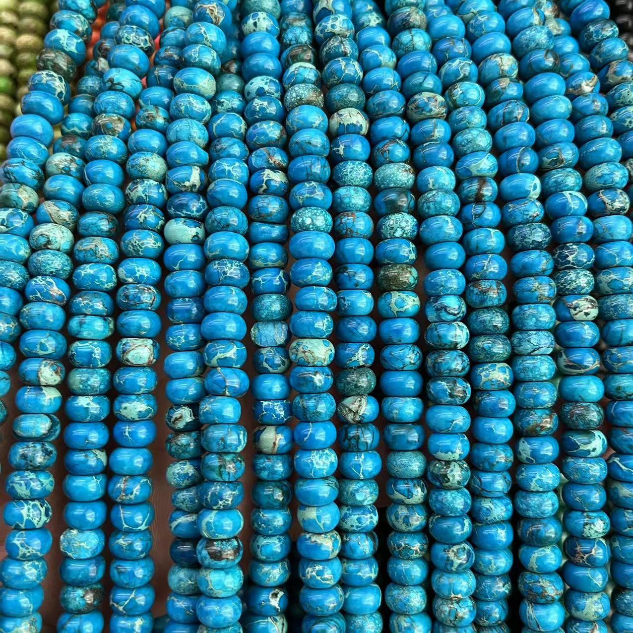 13:Aqua blue emperor stone
