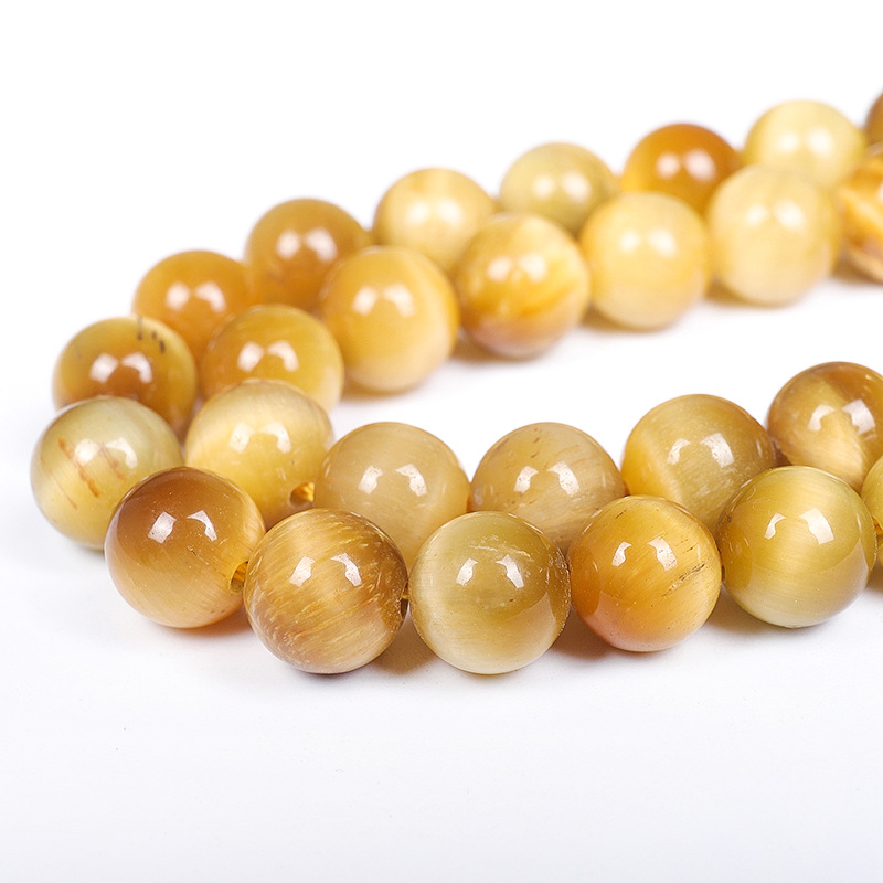 5a golden tiger eye 6mm/62pcs