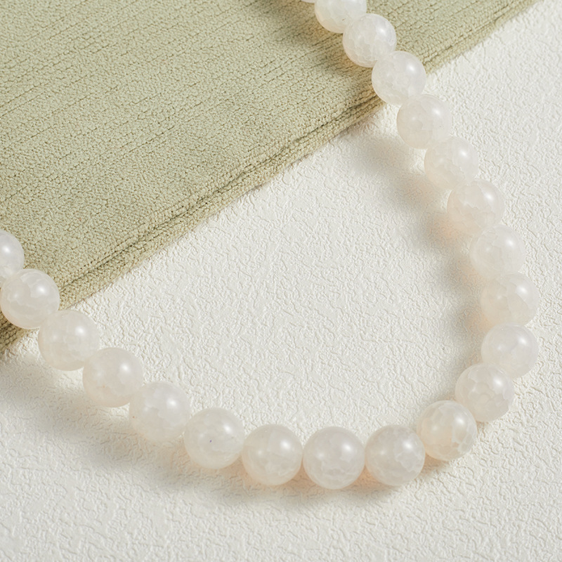 1:White dragon pattern agate