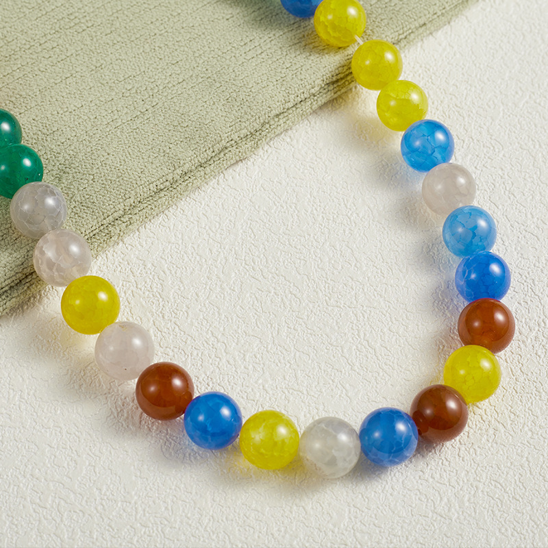 6:Colorful dragon pattern agate