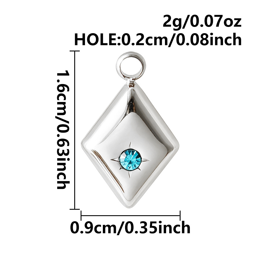 B157-S-S diamond shape