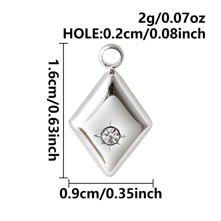 B157-S-W diamond shape