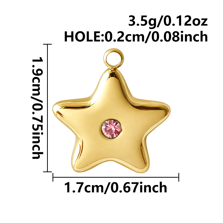 B162-G-Pink Pentagram