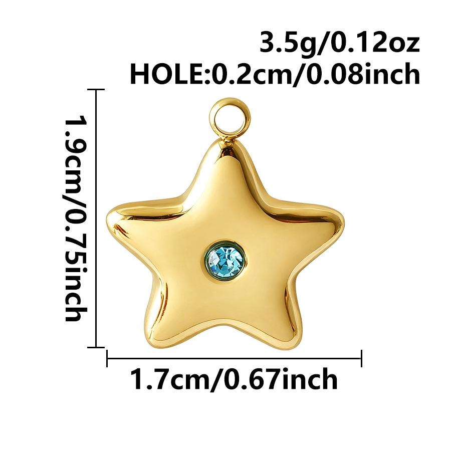 28:B162-G-S Pentagram