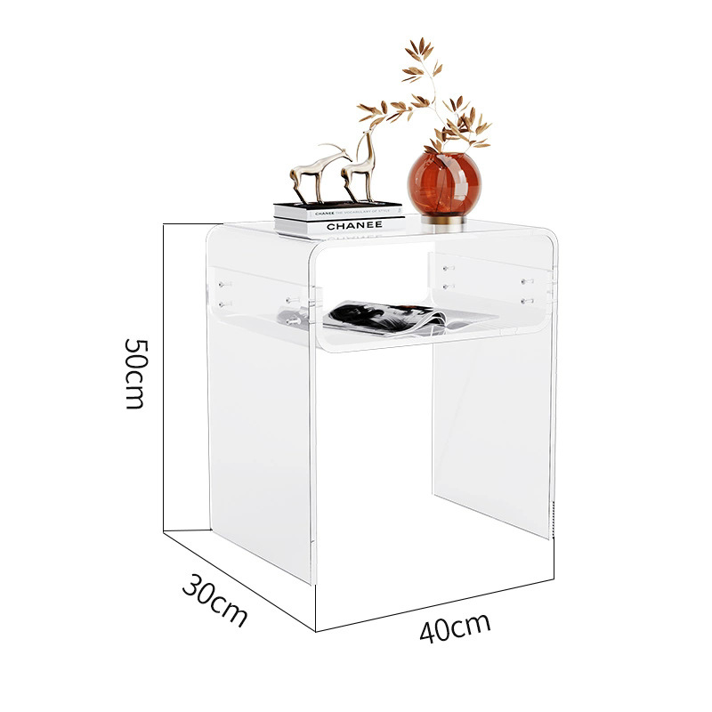 Single layer transparent