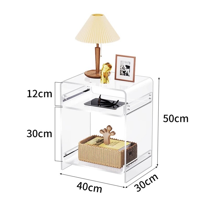 Double layer transparent
