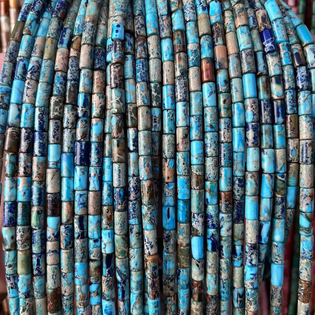 11:Aqua blue emperor stone