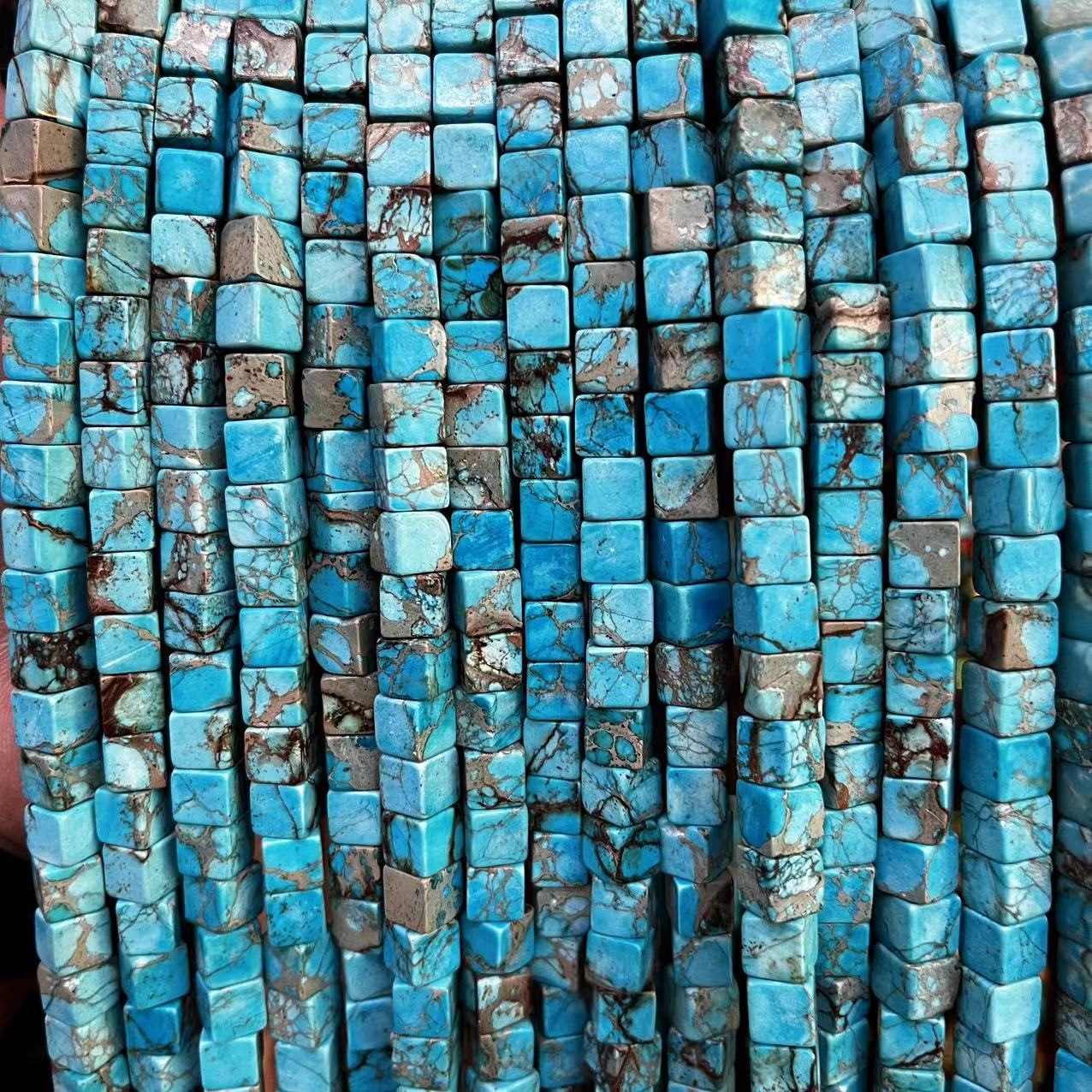 10:Aqua blue emperor stone
