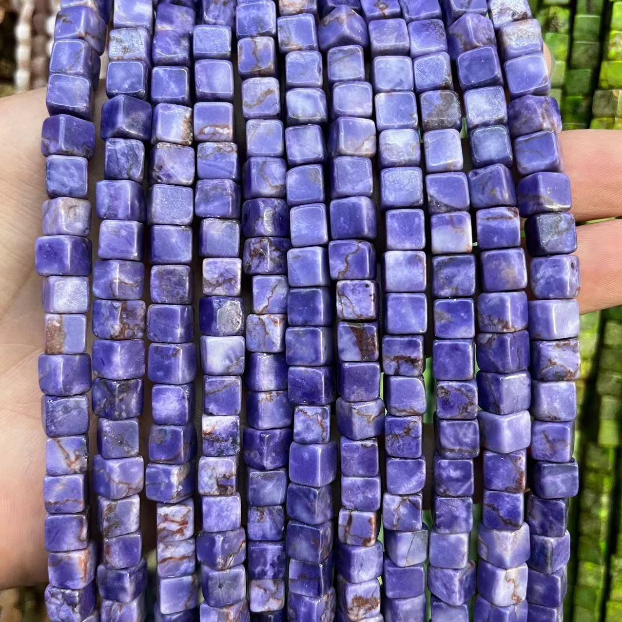 14:Purple blue emperor stone