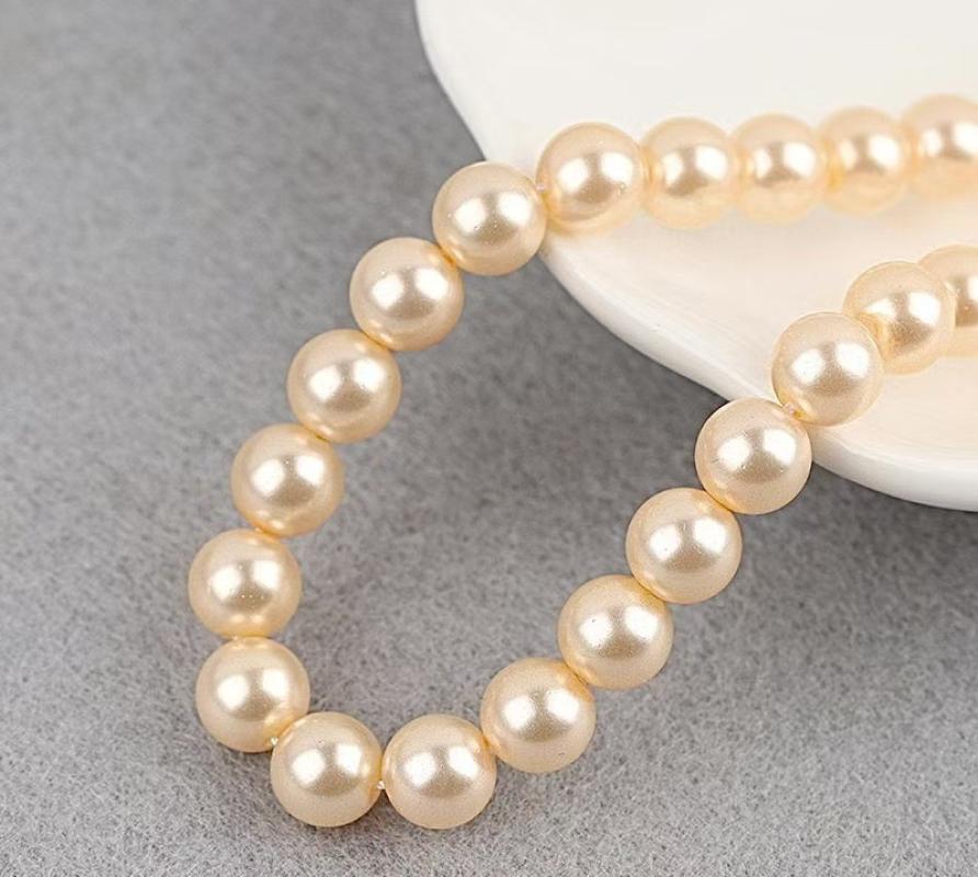 Champagne color 8mm/47pcs