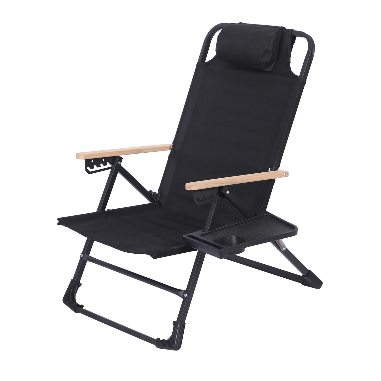 Five-speed adjustable black (small table)