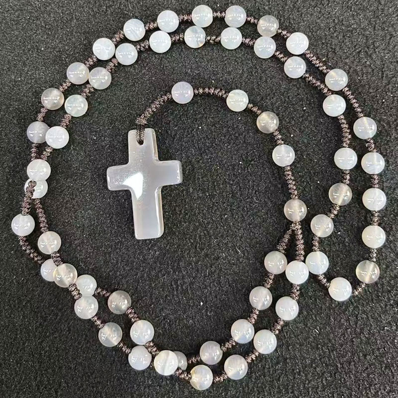 Natural gray agate