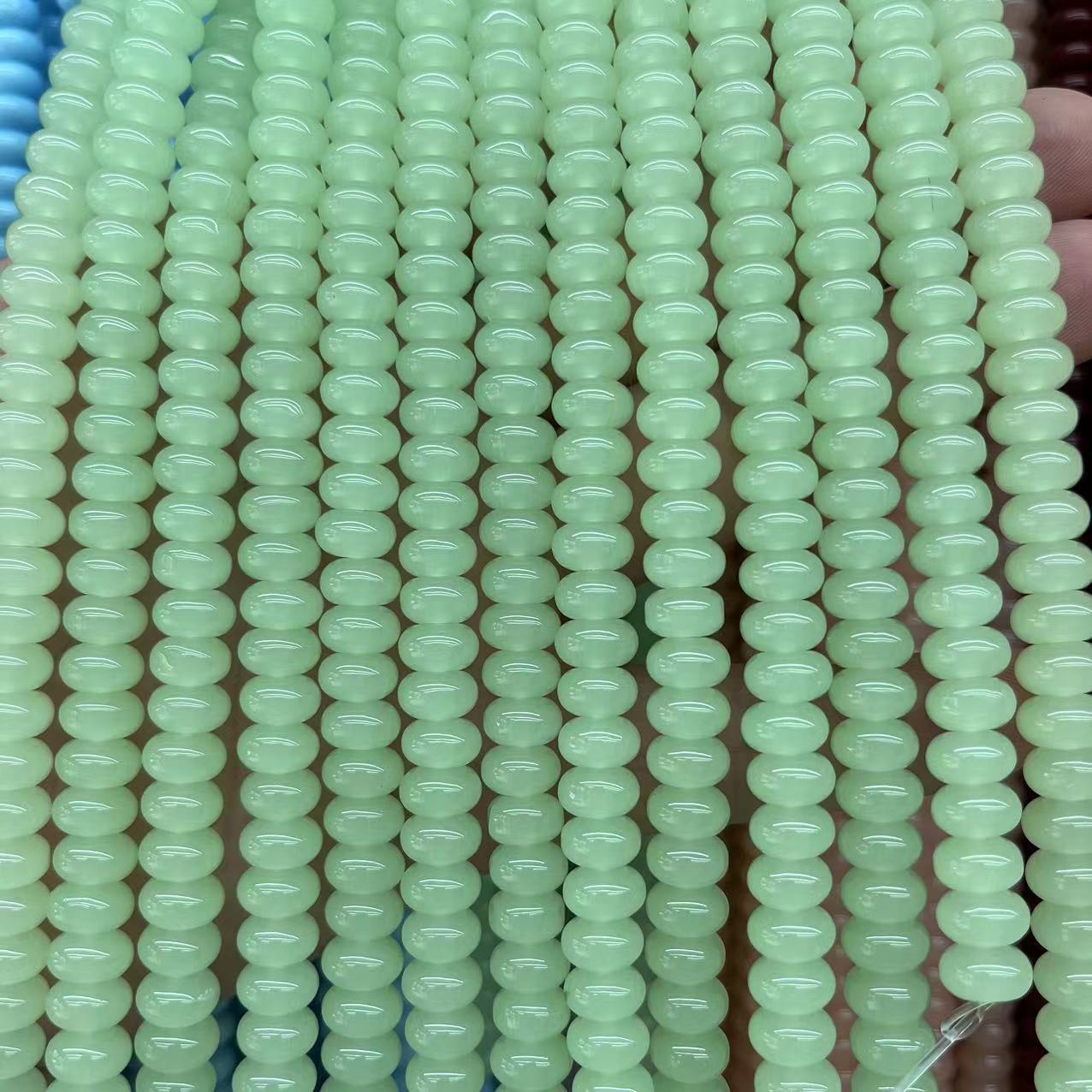 Fruit green 4x8mm