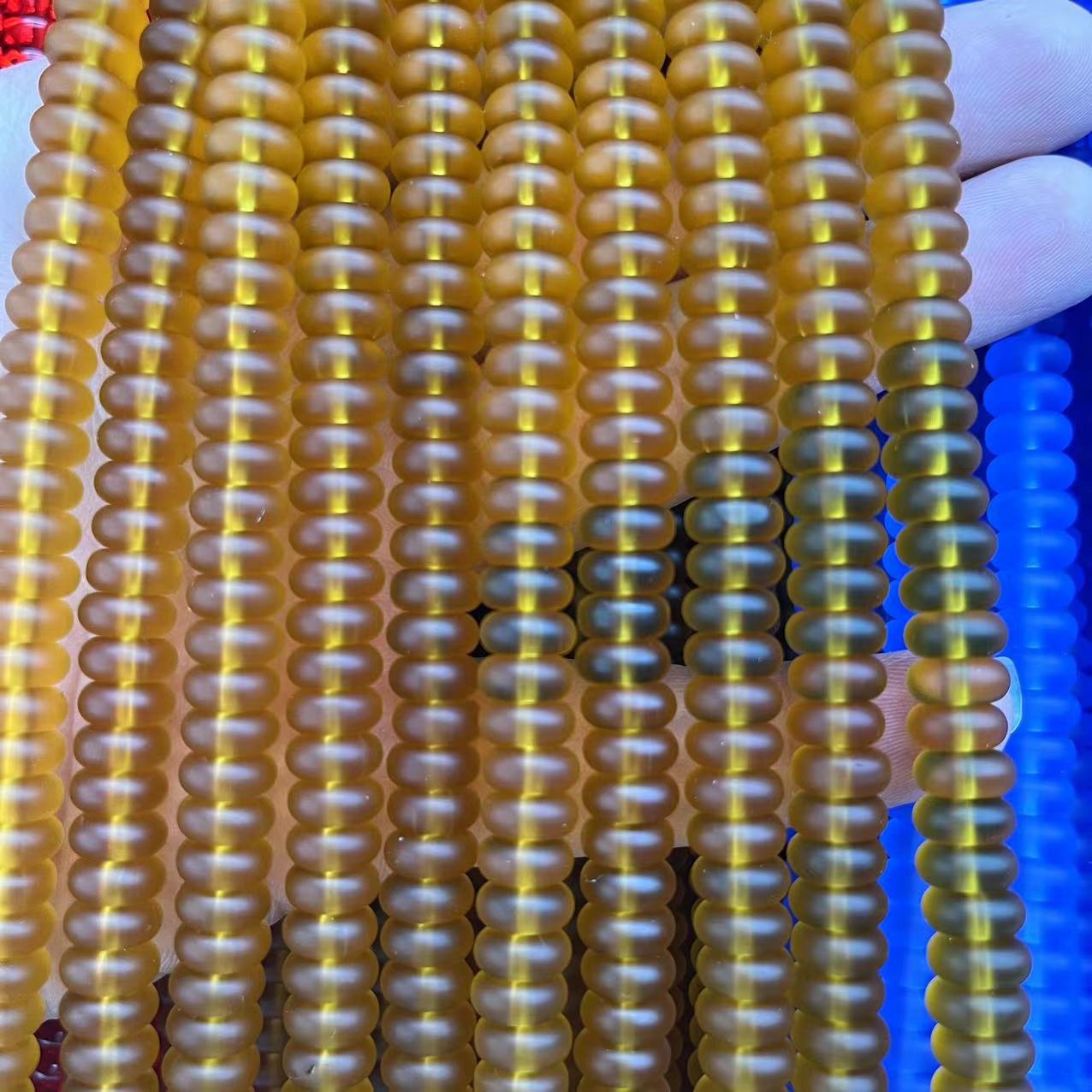 Tea crystal 4x8mm