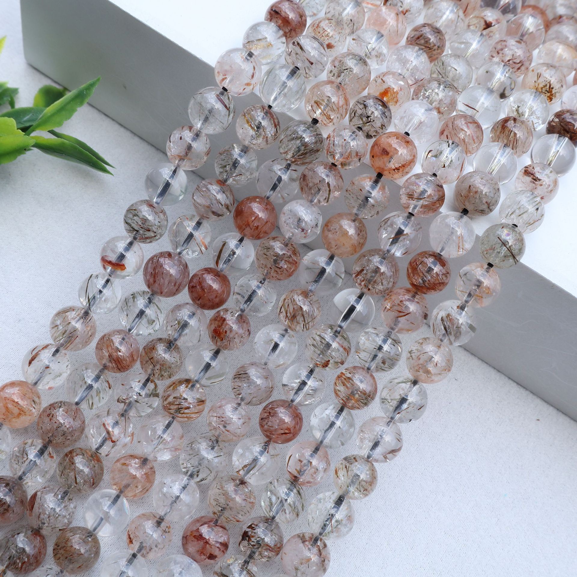 Natural super seven crystal 12mm/32pcs