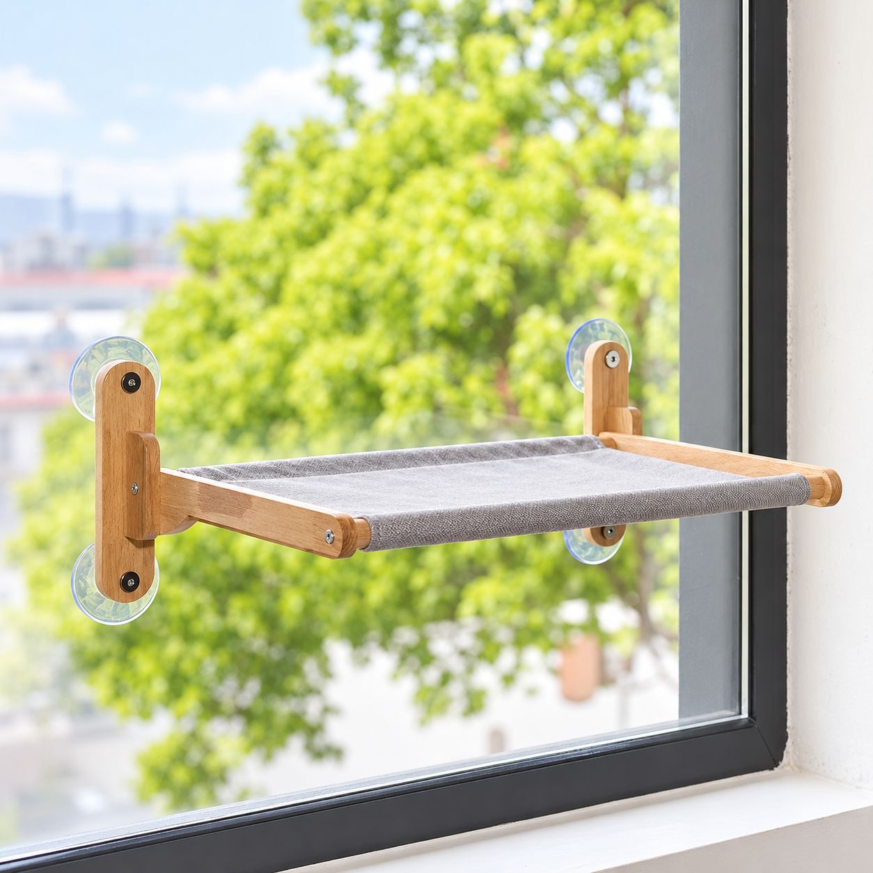 Solid wood hammock L