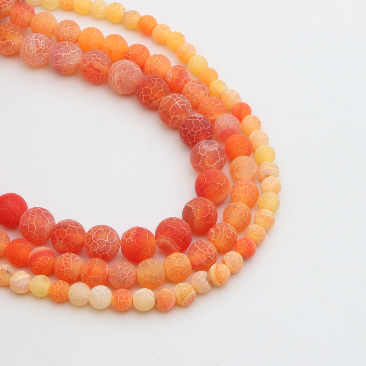 Orange red 6mm